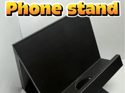 Phone Stand (HAS CHARGING HOLE!)
