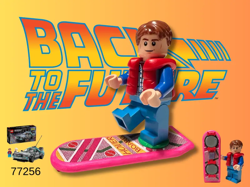 Minifigure Hoverboard - Back to the Future (77256)