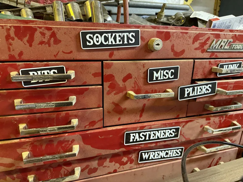 Tool Box Organizing Labels - Zelda inspired