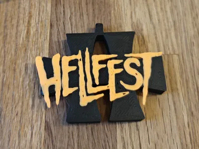 Hellfest keychain