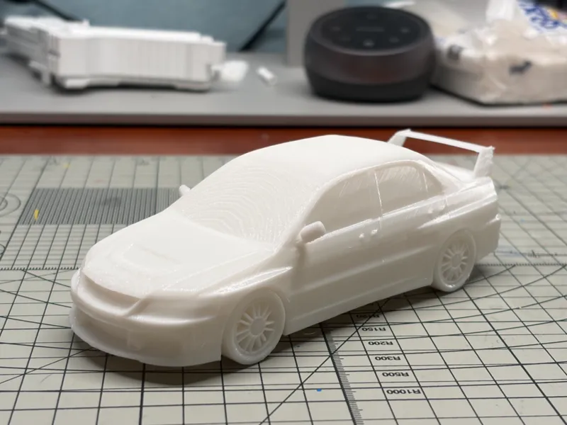 EVO9｜Mitsubishi Lancer Evolution IX JDM 静态车模｜一体打印