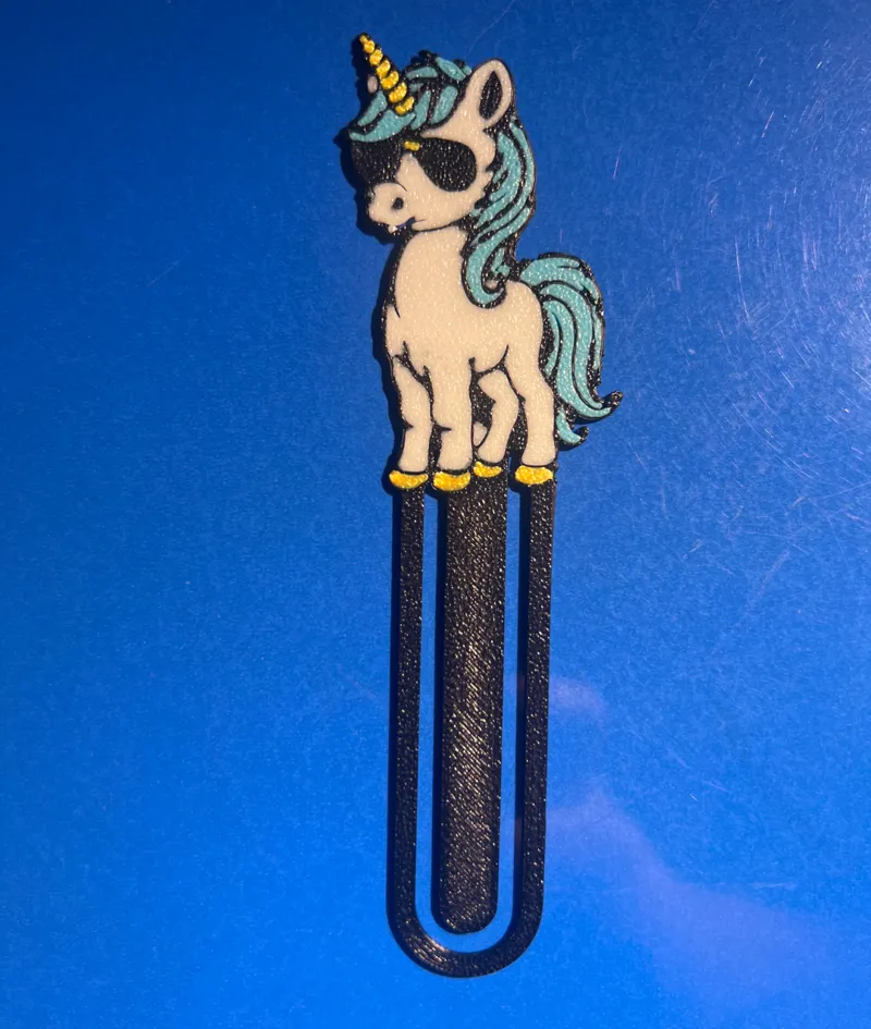 Unicorn Bookmark