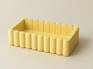 Scalloped Tray