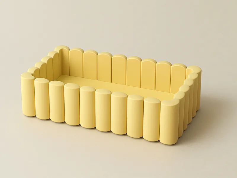 Scalloped Tray
