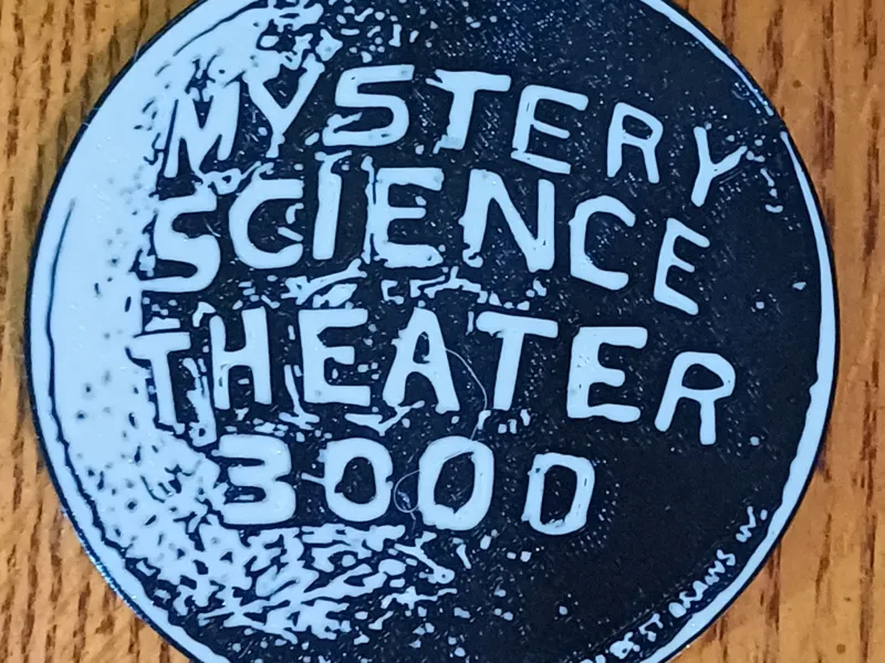 MST3K Logo Coaster