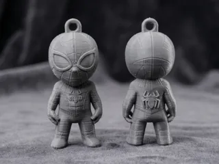 Chibi Spider‑Man Keychain