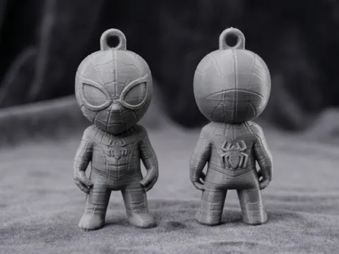 Chibi Spider‑Man Keychain