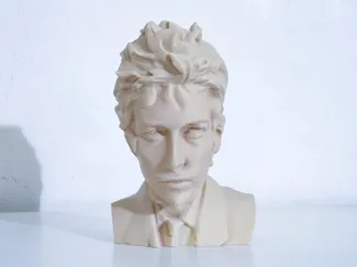 Young Bob Dylan Bust