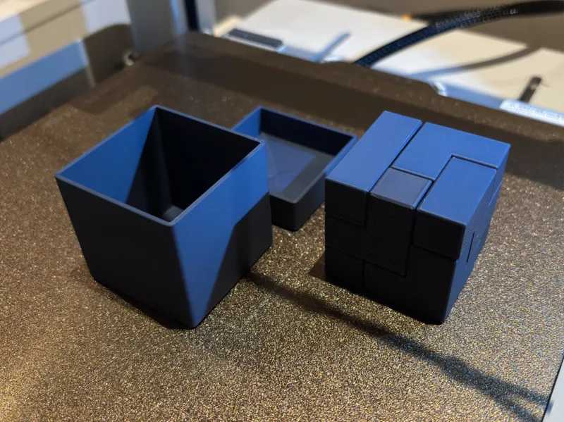 Puzzle Box for 7 Piece Cubic Puzzle