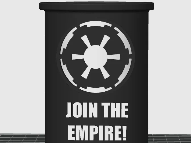 Portapenne Star Wars "join the empire!"