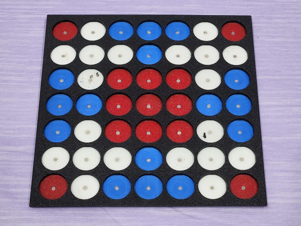 7x7 Tafl Board W/ Rules - Ard Rí, Brundub, Magpie - Free 3D Print Model ...