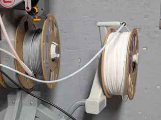 External spool support for AMS lite vertical stand