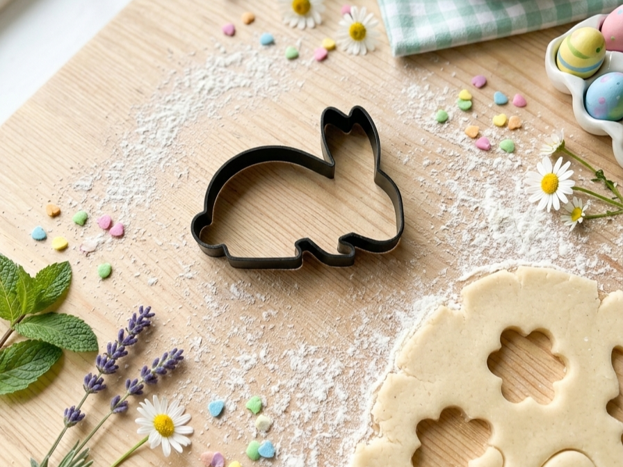 Bunny cookie cutter