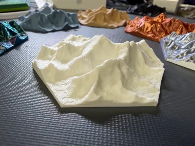 Mount Everest Ornament and Desktop Sculpture