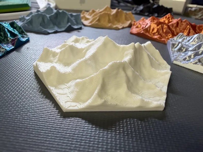 Mount Everest Ornament and Desktop Sculpture