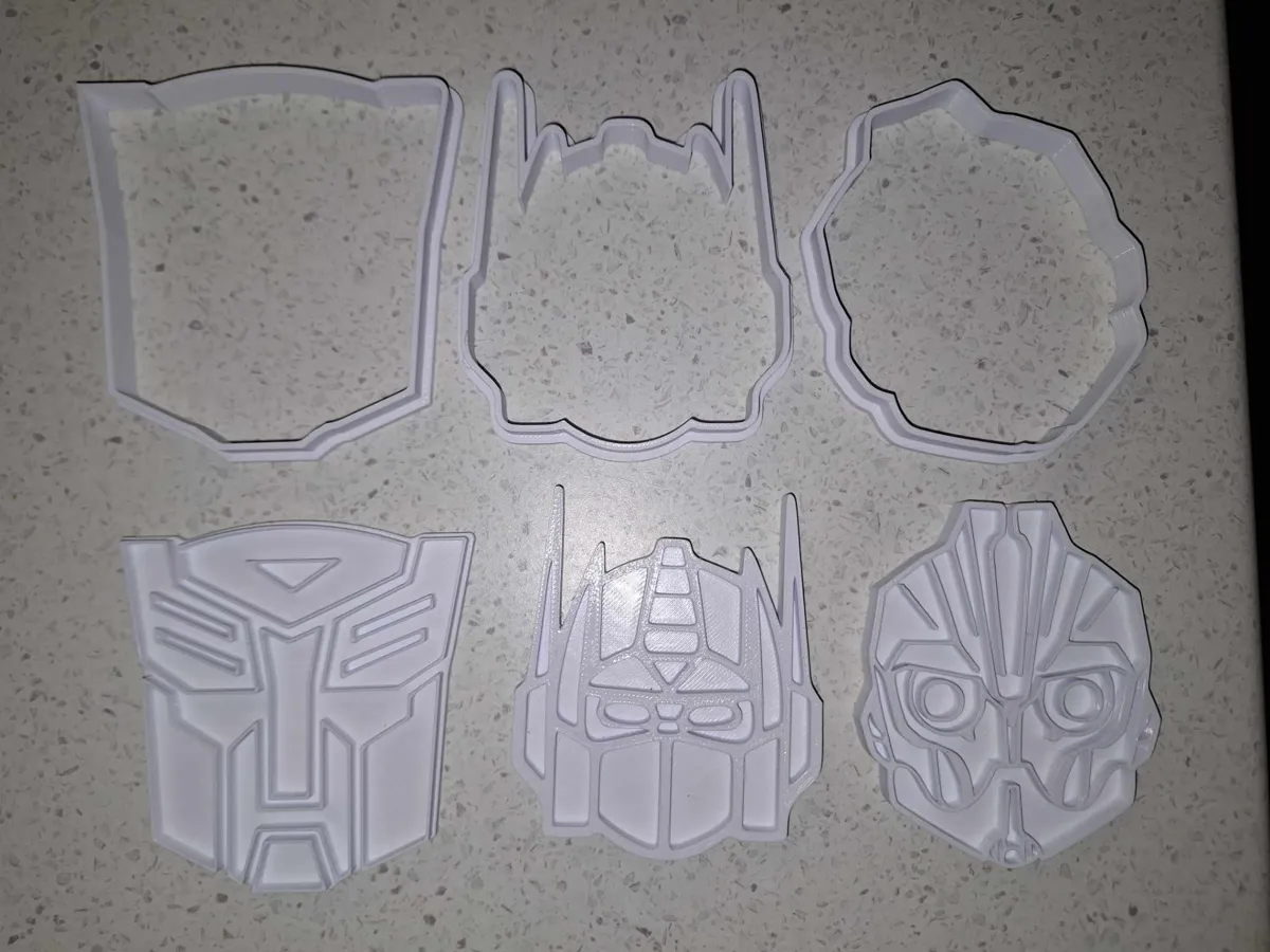Emporte-pièces et tampons Transformers
