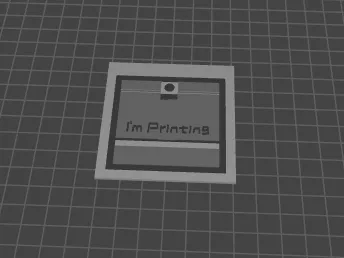 I'm Printing Sign