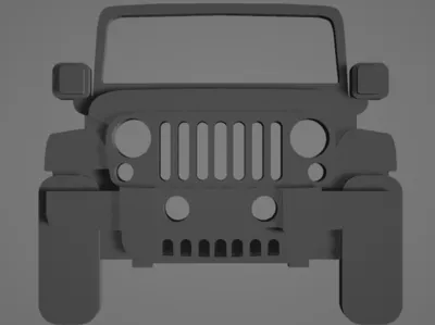 Jeep Wrangler Keyring