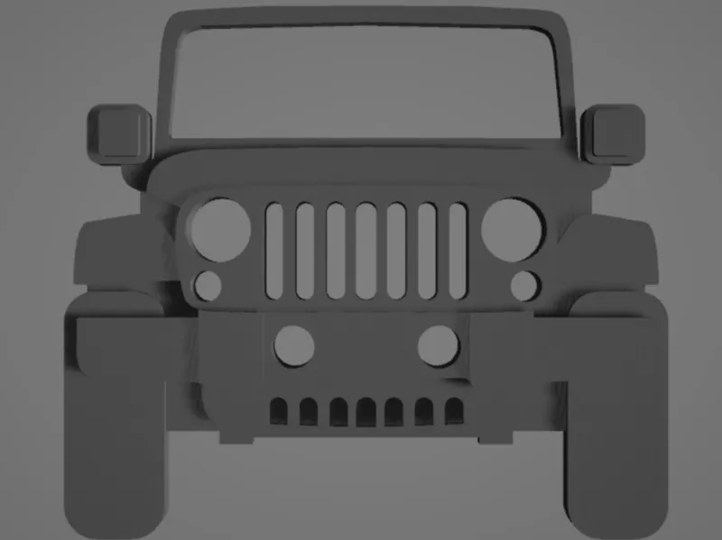 Jeep Wrangler Keyring