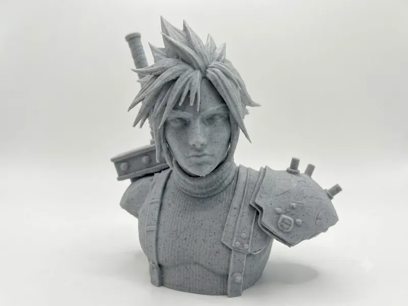 Final Fantasy VII - Cloud Strife Bust