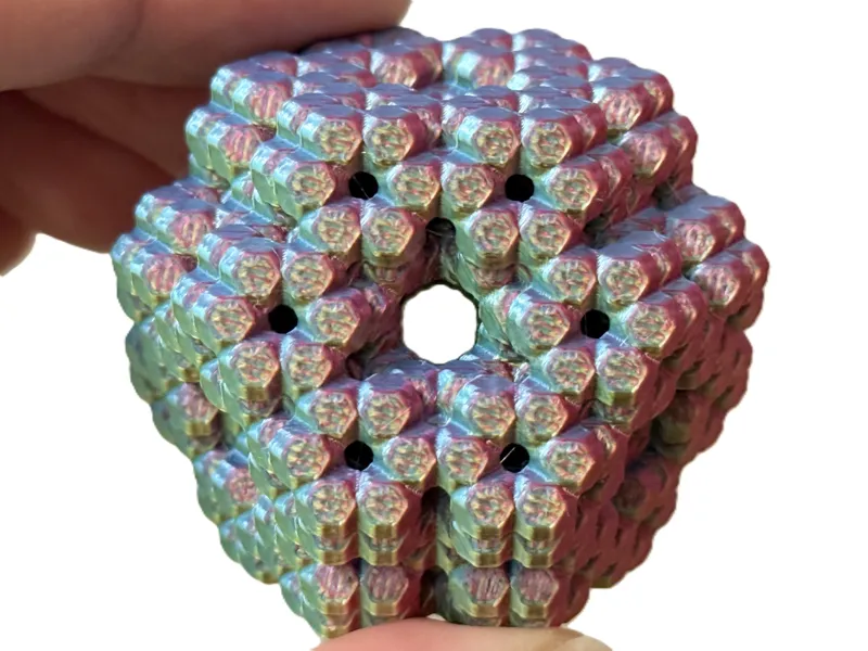Truncated Octahedron Fractal | Level 2