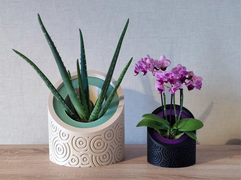 Light Ring Planter