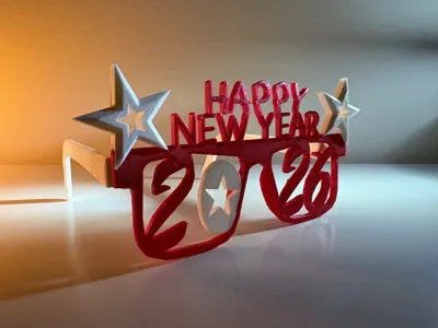 2026 New Year Glasses