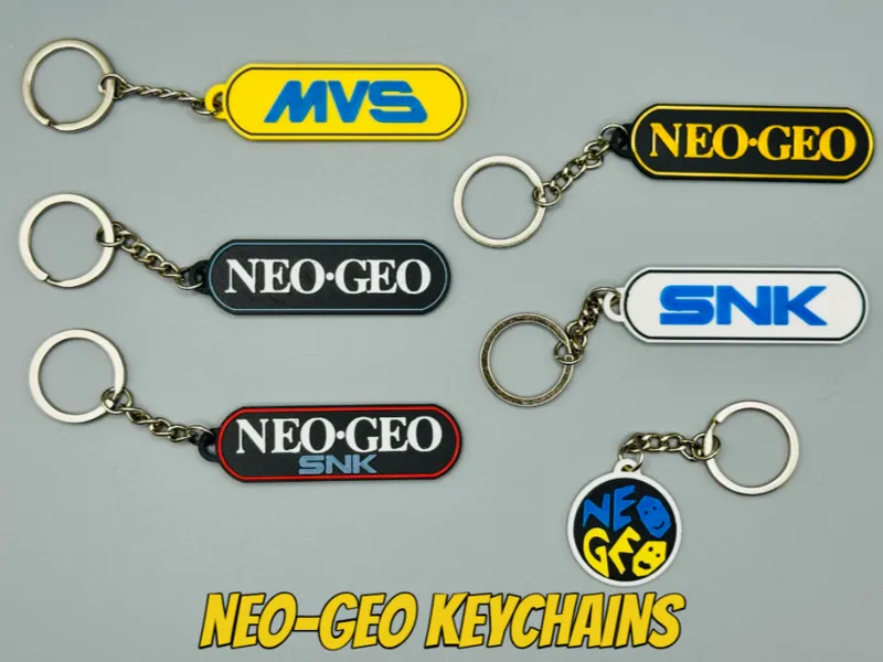 SNK Neo Geo Keychain