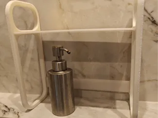 Bath items shelf