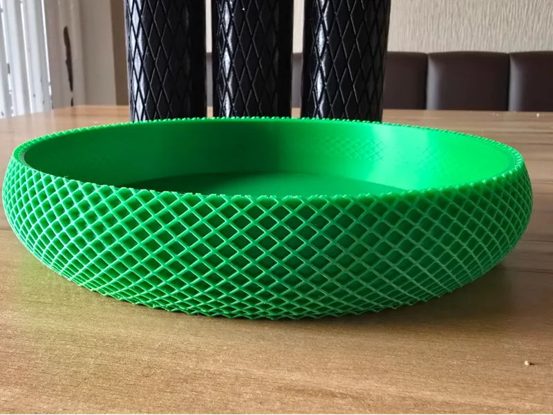 NEXO Grid Bowl – Moderne Struktur Schale 200x35mm