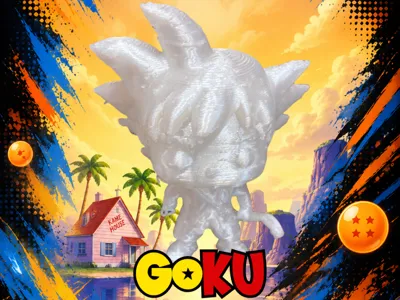 YOUNG GOKU- DRAGON BALL FUNKO POP KINDER JOY