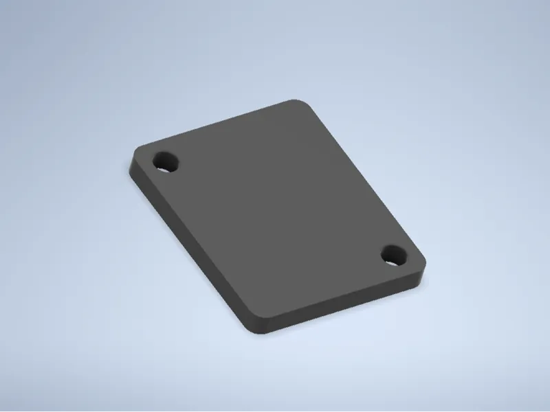 Blindkappe für Neutrik Abdeckung D-Norm (23,5mm)