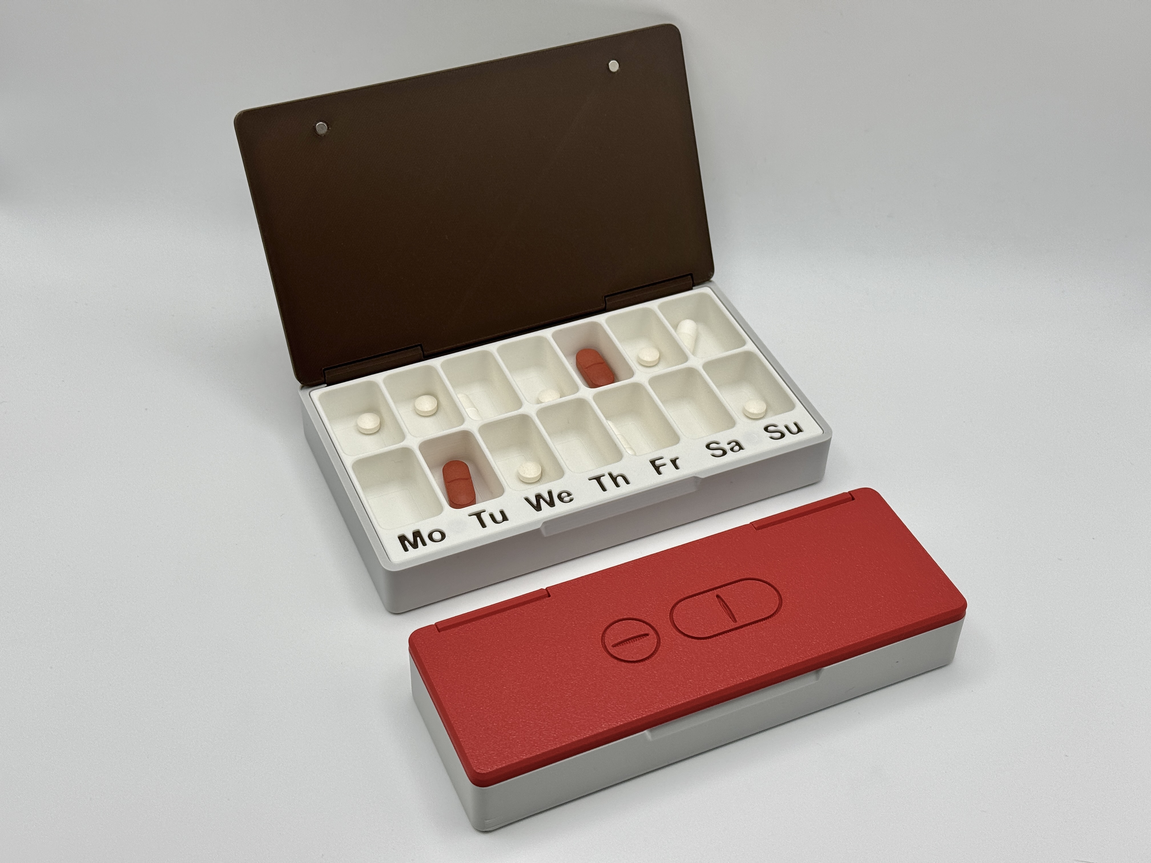 Miniatura 7 do modelo 3D Weekly Pill Box