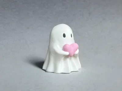 BooHeart - Cute ghost halloween decoration