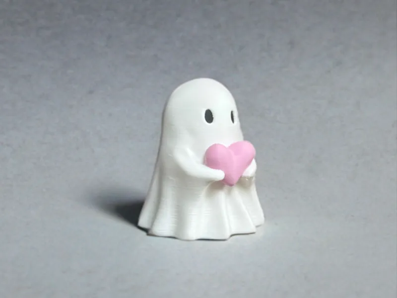 BooHeart - Cute ghost halloween decoration