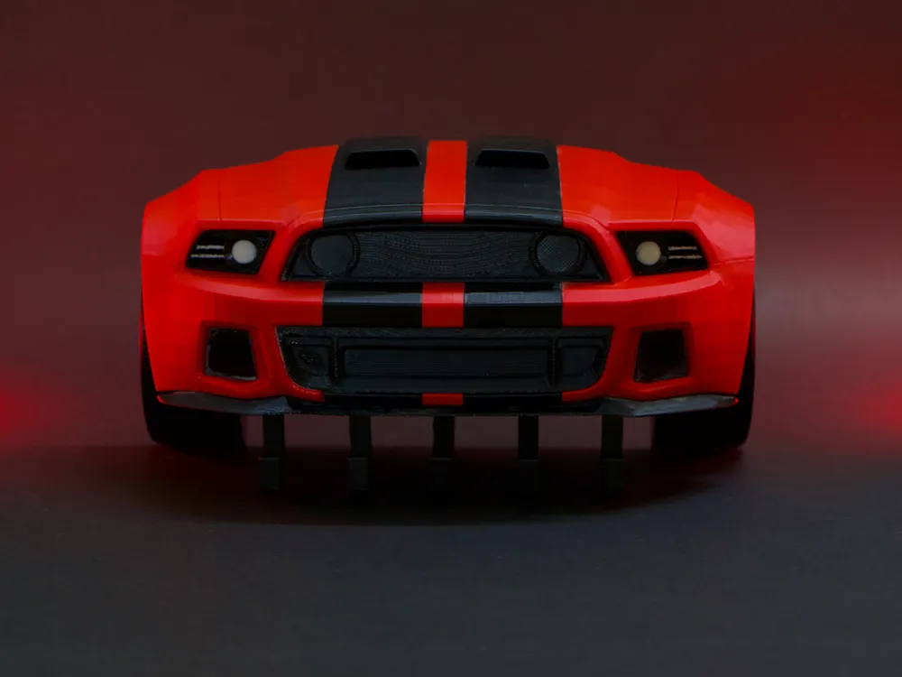 Soporte: Muscle Car Front Key Holder – 5 Hook Wall Rack. Referencia del modelo original.