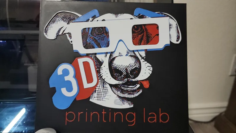 3D Print Lab Sign