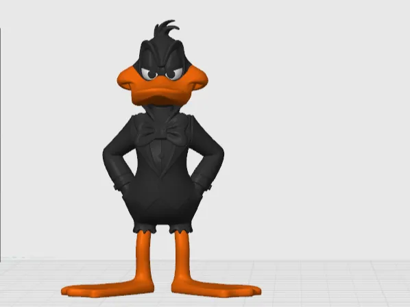 Pato Lucas Elegante