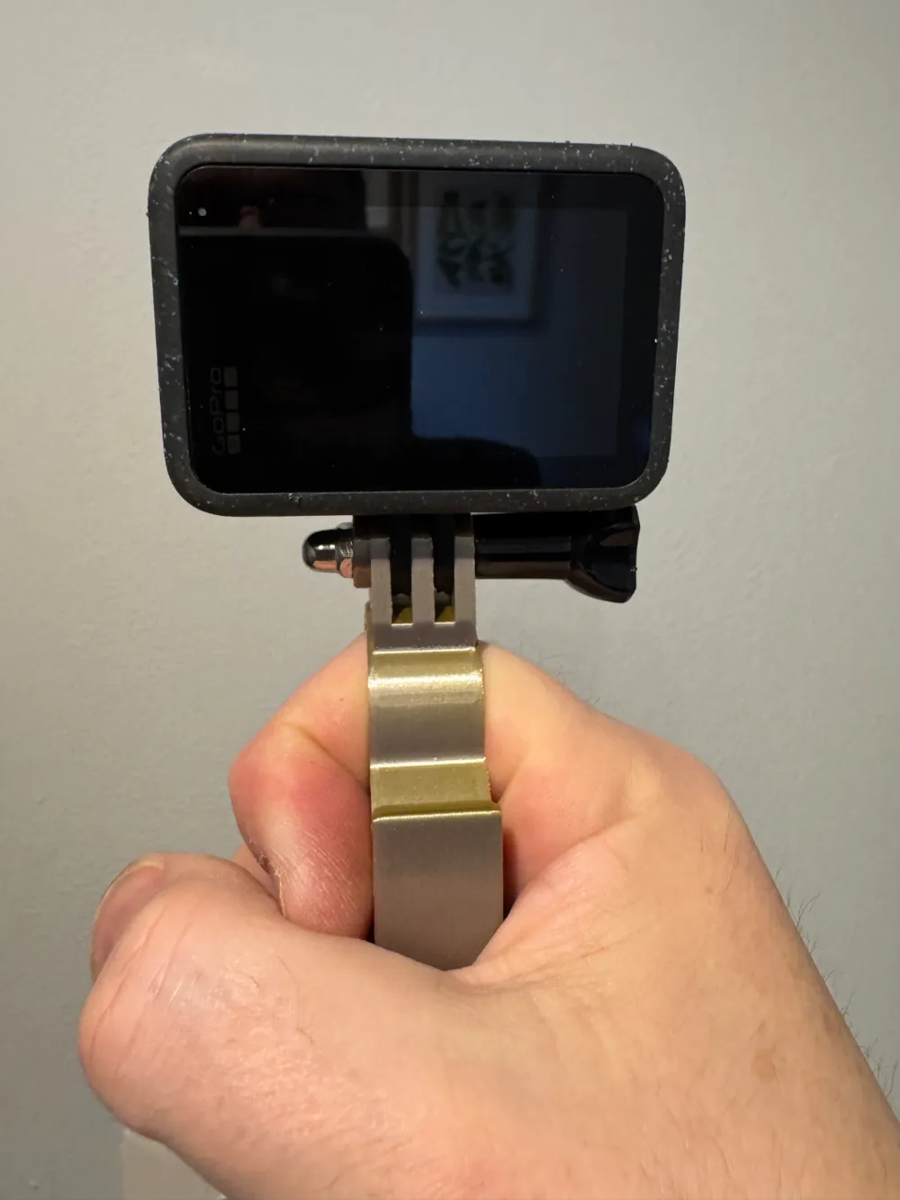 GoPro Mount/Handle - Secure Grip Remixed by SurreyGU7 - MakerWorld