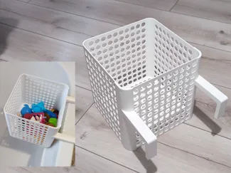 Bath-Toy Drying Basket Hook Edition