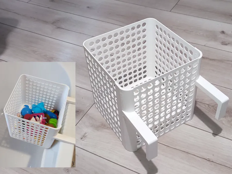 Bath-Toy Drying Basket Hook Edition