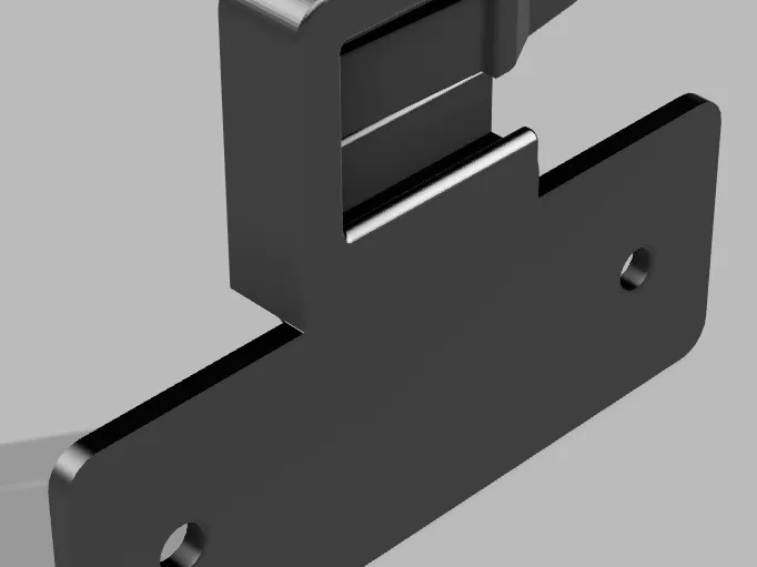 Reflector bracket for Cat Eye Micro 6