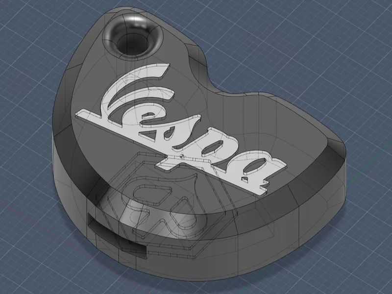 VESPA BLUE KEY COVER WITHOUT BLACK INSERT