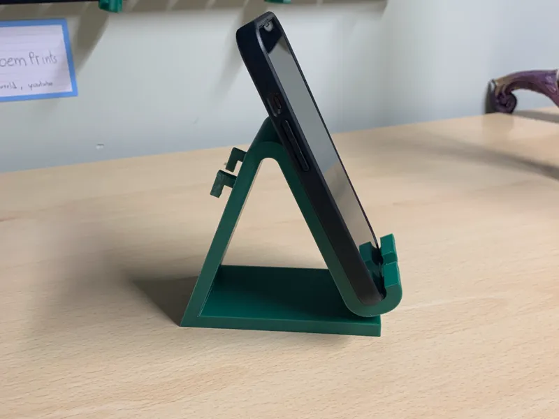 Skadis Phone Stand -- Charging Possible --