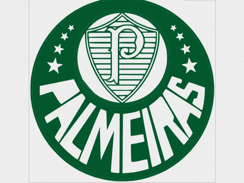 Decoração de parede vazada Palmeiras