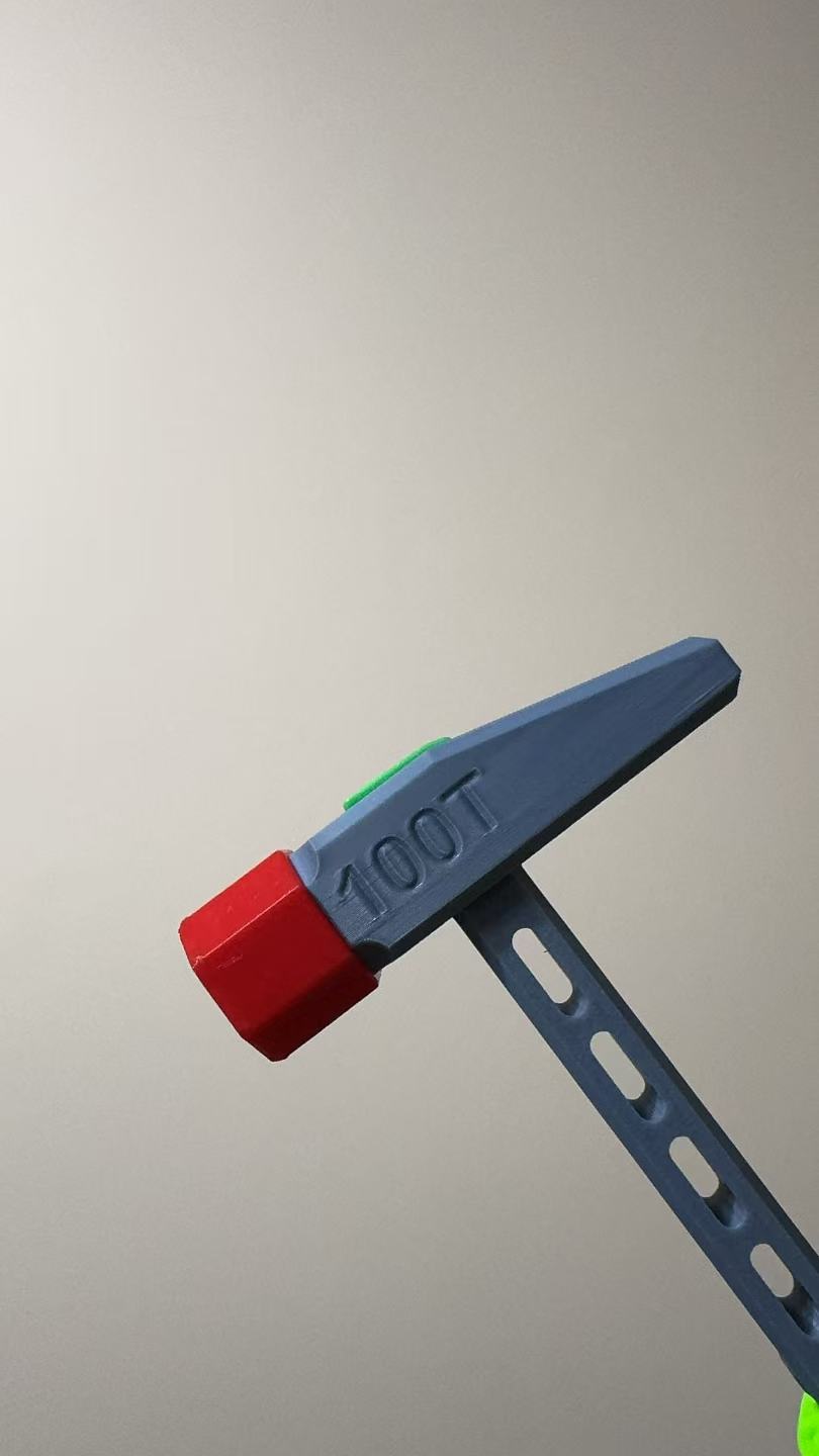 Miniatura 2 do modelo 3D 全3D打印模型安装锤