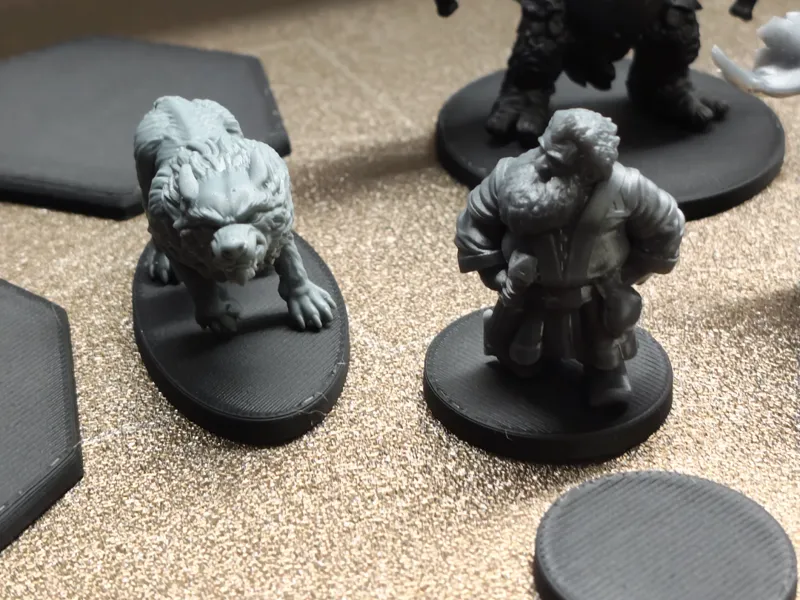 Miniature bases for Wargaming