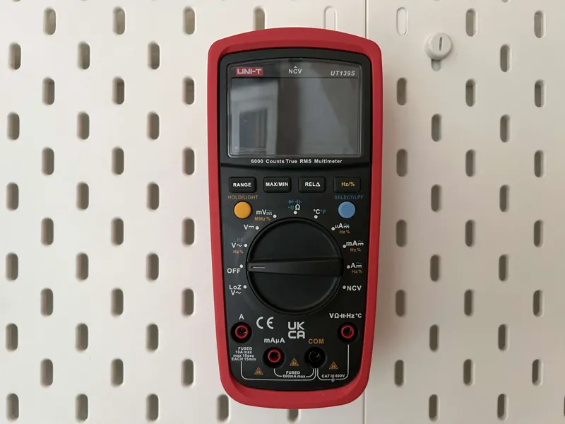 IKEA Skadis Mounting for UNI-T UT139S