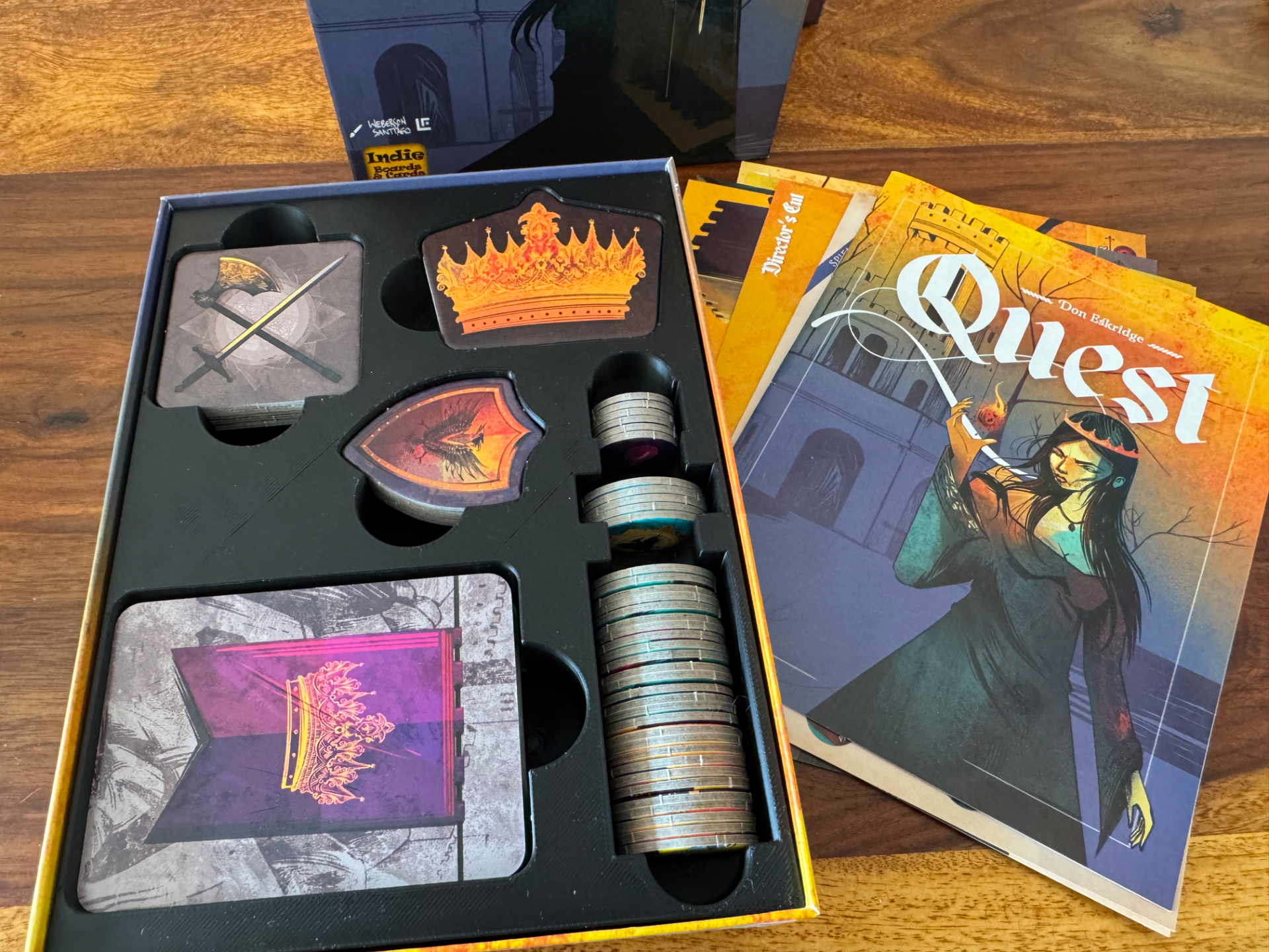 Quest - Board game insert