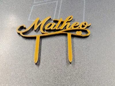 Cake Topper – “Matheo”